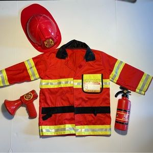 Melissa & Doug Fire Chief Role Playing Costume